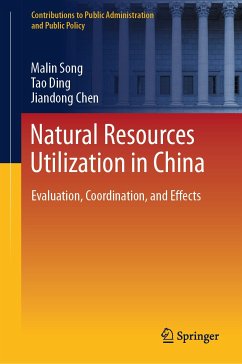 Natural Resources Utilization in China (eBook, PDF) - Song, Malin; Ding, Tao; Chen, Jiandong