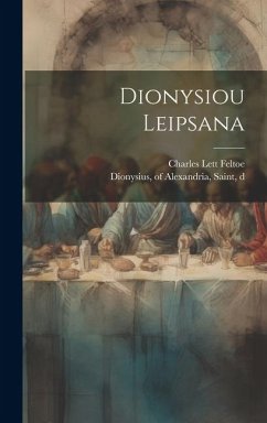 Dionysiou Leipsana - Lett, Feltoe Charles