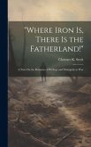 &quote;Where Iron Is, There Is the Fatherland!&quote;: A Note On the Relation of Privilege and Monopoly to War