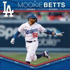 Los Angeles Dodgers Mookie Betts 2024 12x12 Player Wall Calendar