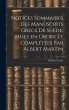 Notices sommaires des manuscrits grecs... - Bild 1