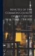 Minutes of the Common Council of the... - Bild 1