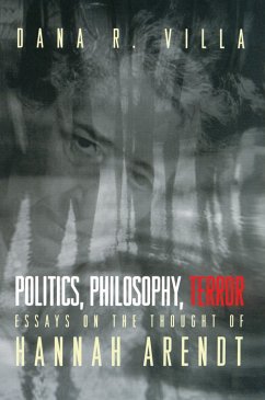Politics, Philosophy, Terror (eBook, ePUB) - Villa, Dana