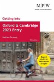 Getting into Oxford and Cambridge 2023 Entry (eBook, ePUB)