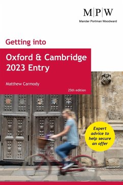 Getting into Oxford and Cambridge 2023 Entry (eBook, ePUB) - Carmody, Mat