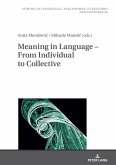 Meaning in Language - From Individual to Collective (eBook, PDF)