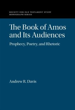 Cover Book of Amos and its Audiences (eBook, PDF)
