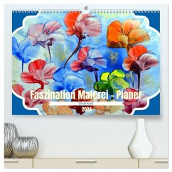 Faszination Malerei - Planer (hochwertiger Premium Wandkalender 2024 DIN A2 quer), Kunstdruck in Hochglanz
