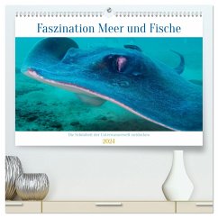 Faszination Meer und Fische (hochwertiger Premium Wandkalender 2024 DIN A2 quer), Kunstdruck in Hochglanz - Schulz, Peter