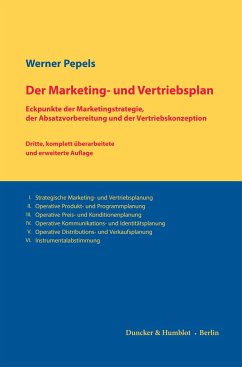 Der Marketing- und Vertriebsplan. - Pepels, Werner