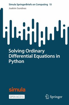 Solving Ordinary Differential Equations in Python - Sundnes, Joakim