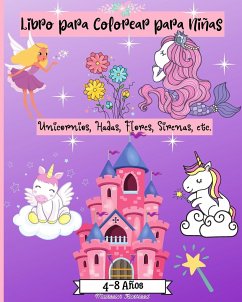 Libro para Colorear para Niñas de 4 a 8 años - Rickblood, Malkovich