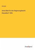 Amts-Blatt für den Regierungsbezirk Düsseldorf 1846