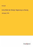 Amts-Blatt der Königl. Regierung zu Danzig