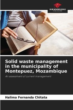 Solid waste management in the municipality of Montepuez, Mozambique - Chitata, Halima Fernanda