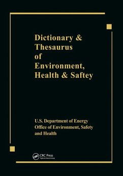 Cover Dictionary & Thesaurus of Environment, Health & Safety (eBook, ePUB)