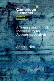 Theory of Linguistic Individuality for Authorship Analysis (eBook, PDF)