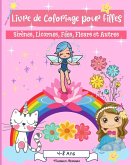 Livre de coloriage pour filles 4-8 ans