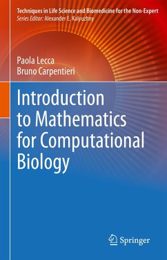 Introduction to Mathematics for Computational Biology (eBook, PDF) - Lecca, Paola; Carpentieri, Bruno
