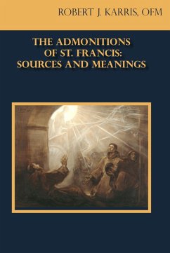 Cover Admonitions of St. Francis (eBook, PDF)