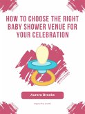 How to Choose the Right Baby Shower Venue for Your Celebration (eBook, ePUB)