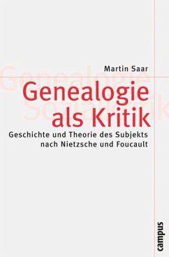 Genealogie als Kritik (eBook, PDF) - Saar, Martin