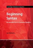Beginning Syntax (eBook, PDF)