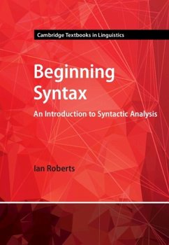 Beginning Syntax (eBook, PDF) - Roberts, Ian