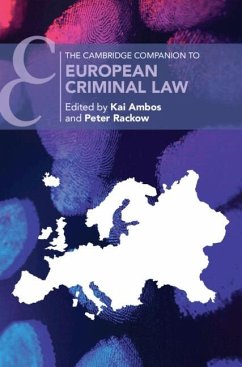 Cover Cambridge Companion to European Criminal Law (eBook, PDF)