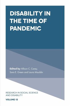 Disability in the Time of Pandemic (eBook, PDF)