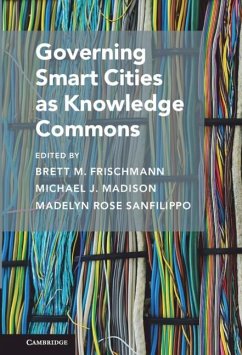 Cover Governing Smart Cities as Knowledge Commons (eBook, PDF)