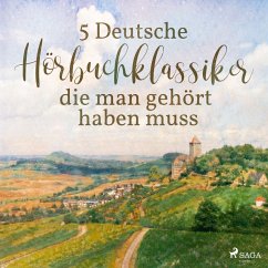 5 Deutsche Hörbuchklassiker, die man gehört haben muss (MP3-Download) - Storm, Theodor; Fontane, Theodor; Keller, Gottfried