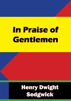 Cover In Praise of Gentlemen (eBook, ePUB)
