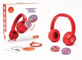 KEKZ 2975989KEK - Kekzhörer rot, Premium Wunderkekz Starterset, Hörspielplayer mit Audiochips zum Einklicken!, All-In-One-Audioplayer