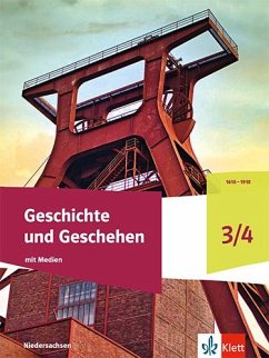 Cover Geschichte und Geschehen 3/4. Schulbuch Klasse 7/8. Ausgabe Niedersachsen, Bremen Gymnasium