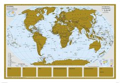Scratchmap/Rubbelkarte THE WORLD - Stiefel, Heinrich