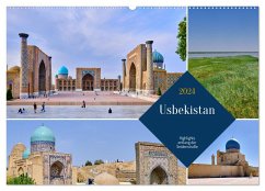 Zentralasien - Entlang der alten Seidenstraße (Wandkalender 2024 DIN A2 quer), CALVENDO Monatskalender - Leonhardy, Thomas