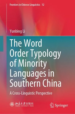 Cover The Word Order Typology of Minority Languages in Southern China