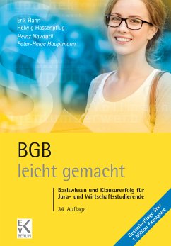 BGB – leicht gemacht. (eBook, ePUB) - Nawratil, Heinz; Hauptmann, Peter-Helge