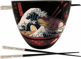 VINCENT TRINIDAD (GREAT RAMEN WAVE) RAMEN BOWL AND CHOPSTICKS SET