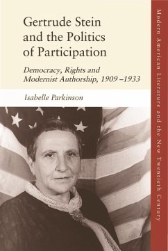 Cover Gertrude Stein and the Politics of Participation (eBook, ePUB)