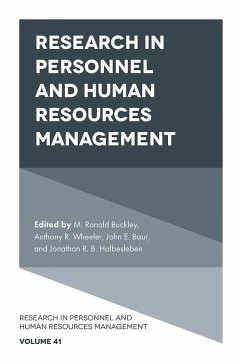 Research in Personnel and Human Resources Management (eBook, ePUB)