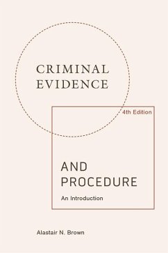 Criminal Evidence and Procedure (eBook, ePUB) - Brown, Alastair