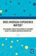 Does Overseas Experience Matter?... - Bild 1