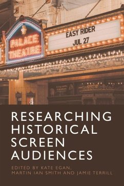 Cover Researching Historical Screen Audiences (eBook, ePUB)