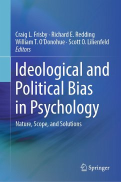 Ideological and Political Bias in Psychology (eBook, PDF)