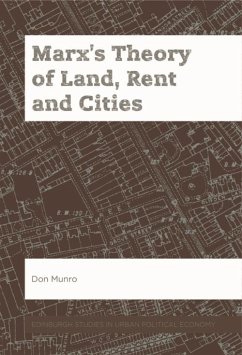 Cover Marx's Theory of Land, Rent and Cities (eBook, PDF)