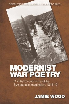 Cover Modernist War Poetry (eBook, PDF)