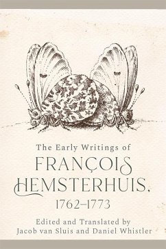 Cover Early Writings of Francois Hemsterhuis, 1762-1773 (eBook, PDF)
