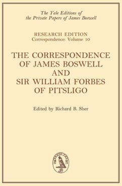 Cover Correspondence of James Boswell and Sir William Forbes of Pitsligo (eBook, ePUB)